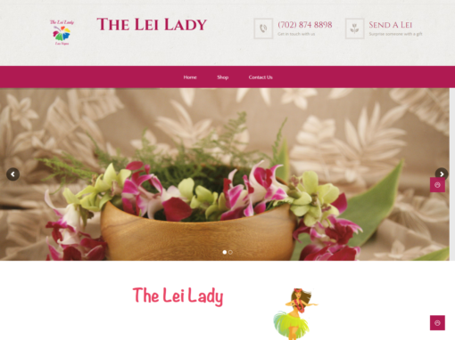 The Lei Lady.